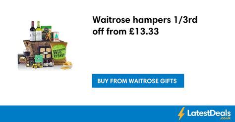 waitrose hamper international delivery.